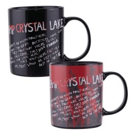 PALADONE Taza Jason Viernes 13 sensible al calor. Cerámica, cambia de color.