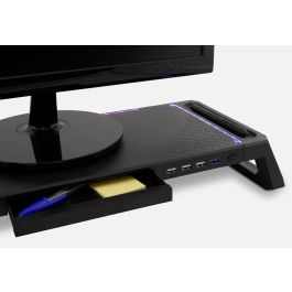 DEEP GAMING STAND PARA MONITOR + HUB