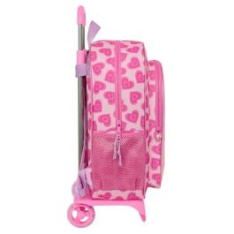 Mochila Escolar con Ruedas Barbie Love Rosa 33 x 42 x 14 cm Mochila Escolar con Ruedas Barbie Love Rosa 33 x 42 x 14 cm