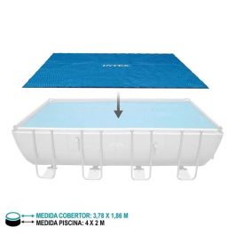 Intex Cobertor Solar para Piscina Frame Rectangular 378x186 cm