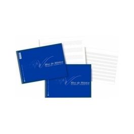 Bloc de Música Azul Cuarto (20 Unidades)