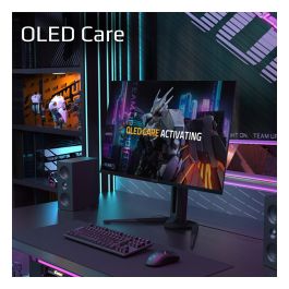 Gigabyte Aorus FO32U 32" Monitor Gaming 4K UHD 3840x2160 QD-OLED 165Hz 0.03ms FreeSync Premium Pro DisplayHDR 400 KVM