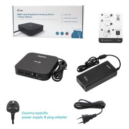 Hub USB i-Tec C31DUALDPDOCKPD100W