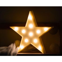 Estrella 27.5*27.5*4.5 cm Led Amarillo