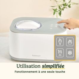Cuisinart ICE90E Heladera 100 W 950 ml Blanca