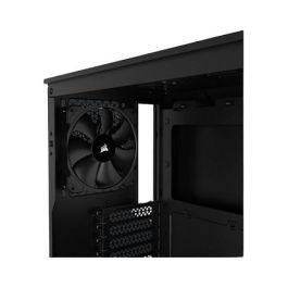 Corsair CC-9011251-WW 3000D Torre Media ATX, Panel de Vidrio Templado Negro con Iluminación RGB Multicolor, para Juegos y Montaje de PC