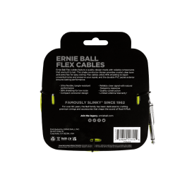Cable Eb Instrumento Flex Jack-Jack Ss 6 M - Verde Cable Eb Instrumento Flex Jack-Jack Ss 6 M - Verde