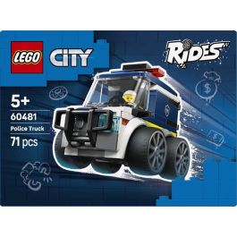 Lego Juego de Construcción Vehículos Furgoneta de Policía Lego City para Niños +6 Años