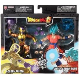 Figura Dragon Ball Super Dragon Stars 17 cm - Freezer Dorado vs Super Saiyan Blue Goku - BANDAI