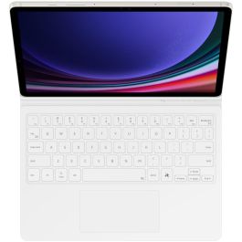 Samsung Book Cover Keyboard für Galaxy Tab S9/9 FE white