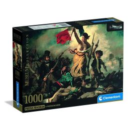 CLEMENTONI Puzzle La Libertad guiando al pueblo Delacroix Museum 1000 piezas 70x50cm