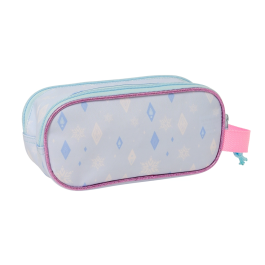 Portatodo Doble Frozen Lila 21 x 8 x 6 cm 3D