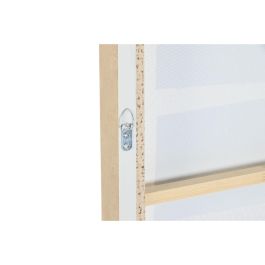 DKD Home Decor Cuadro Moderno Lienzo y PS Marrón Negro 103x4,5x143cm (2 Unidades)