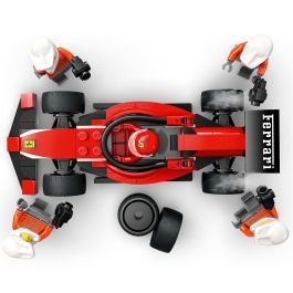 Lego Juego de Construcción City Fórmula 1 Parada en Boxes con Equipo de Mecánicos y Coche Ferrari para Niños +6 Años Lego Juego de Construcción City Fórmula 1 Parada en Boxes con Equipo de Mecánicos y Coche Ferrari para Niños +6 Años