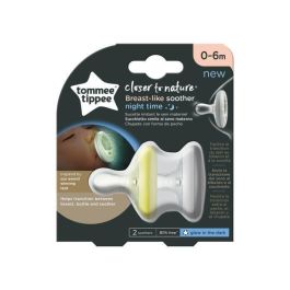 Chupete TOMMEE TIPPEE CTN - Forma natural de noche x2 0-6 meses