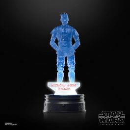 Hasbro G0276 Figura Star Wars The Black Series Holocomm Collection Darth Maul 15 cm Articulada con Discos Holográficos Luminosos