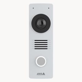 Axis I8116-E Videoportero Intercomunicador IP de Red 5 MP, Exterior, con Ciberseguridad, Análisis Deep Learning y WDR, Blanco