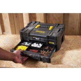 Stanley FMST1-71971 Maletín Tstak-Fatmax de gran volumen con portaherramientas, 23 l, 44 x 33,17 x 32,61 cm Stanley FMST1-71971 Maletín Tstak-Fatmax de gran volumen con portaherramientas, 23 l, 44 x 33,17 x 32,61 cm