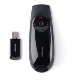 Kensington Expert Puntero Láser Rojo - Conexión Inalámbrica USB, Alcance 45M, Control de Presentaciones