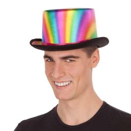 My Other Me Chistera Sombrero de Copa Arcoíris Multicolor Talla 58 para Adulto 100% Poliéster Precio: 4.49999968. SKU: S8605238