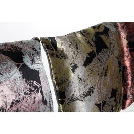 DKD Home Decor Cojín Glam Decorativo Poliester Jacquard Diseño Hojas 45x45 cm Surtido Colores Cobre, Amarillo y Rosa con Cremallera (6 Unidades) DKD Home Decor Cojín Glam Decorativo Poliester Jacquard Diseño Hojas 45x45 cm Surtido Colores Cobre, Amarillo y Rosa con Cremallera (6 Unidades)
