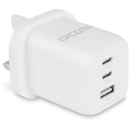 DICOTA D32055 Cargador de Pared GaN Compact 3 Puertos USB-C/A 65W Carga Rápida Power Delivery UK Blanco Precio: 39.49999988. SKU: B12Z2DSZ4Q