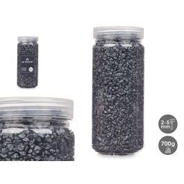 Bote Piedra 2-5 mm Metalizada 700 g Negro - Giftdecor (12 Unidades) Precio: 18.49999976. SKU: B1AMVFA9HK