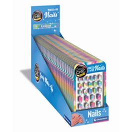 Clementoni Press & Go Nails - Rainbow Display para Niñas, Uñas Postizas Adhesivas, A partir de 6 Años Clementoni Press & Go Nails - Rainbow Display para Niñas, Uñas Postizas Adhesivas, A partir de 6 Años