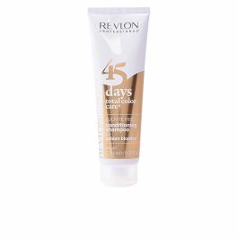 Revlon 45 DAYS Acondicionador Color 2 en 1 para Cabello Rubio Dorado 275 ml