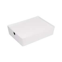 Caja Multiuso con Tapa 35x26x8.5 cm - Confortime (8 Unidades) Caja Multiuso con Tapa 35x26x8.5 cm - Confortime (8 Unidades)