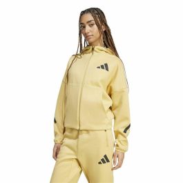 Chaqueta Deportiva para Mujer Adidas Z.N.E. Amarillo 7-8 Años
