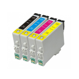 Dayma Cartucho de Tinta Compatible Epson T0614 Amarillo para Stylus D68, D88, DX4800 y más