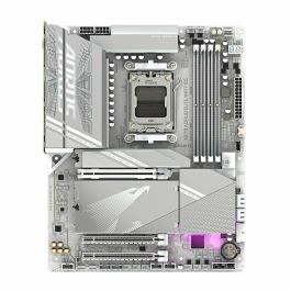 Gigabyte Placa Base X870 AORUS ELITE WF7 ICE AM5 para CPUs AMD Ryzen, VRM 16+2+2, DDR5 8200MHz OC, Wi-Fi 7, ATX