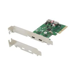 CONCEPTRONIC CONTROLADORA PCI EXPRESS X4 2 PUERTOS USB 3.2 GEN2 TIPO C AUTOALIMENTADA CONCEPTRONIC CONTROLADORA PCI EXPRESS X4 2 PUERTOS USB 3.2 GEN2 TIPO C AUTOALIMENTADA