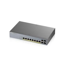 Zyxel GS1350-12HP-EU0101F Switch Gestionado L2 Gigabit Ethernet 10 Puertos PoE Gris
