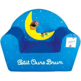 Fun House Cijep Sillón Club de Espuma Petit Ours Brun para Niña - A partir de 2 años - 52x33x42 cm