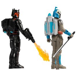 Hasbro F9376 Pack 2 Figuras Star Wars The Mandalorian: Moff Gideon y Bo-Katan Kryze 10 cm