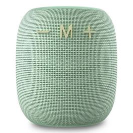 Energy Sistem Bloom - Altavoz Bluetooth Portátil 10W, Resistente al Agua IPX6, 18h Batería, Luces LED, Color Menta, Bluetooth 5.3, con Micrófono y Asistente de Voz