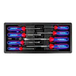 Destornilladores de 75/100/150 mm, juego 8 piezas