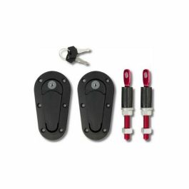 Occ Motorsport OCCRC007 Pareja de Cierres Capot Aeronáutico Aluminio Negro con Llave para Competición Rally Precio: 23.59000028. SKU: B1AHKR4GK3