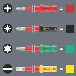 Wera 05006631001 Kraftform Kompakt VDE Stainless 17 extra slim 1 Juego de destornilladores (17 piezas)
