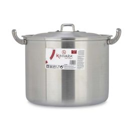 Olla de Aluminio Kinvara 22 cm 6 L - Plata, Apta Gas/Horno/Lavavajillas (6 Unidades) Olla de Aluminio Kinvara 22 cm 6 L - Plata, Apta Gas/Horno/Lavavajillas (6 Unidades)