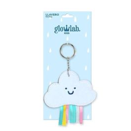 Llavero Safta 80x30 mm Glowlab Kids Nube
