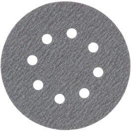 Makita D-65850 Disco de lijado para madera, Gris, Redondo, 125mm, Grano K120, Paquete de 10