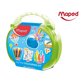 Maletin Maped Coloreado Early Age 10X Rotuladores Jumbo 12 Ceras Jumbo 1X Poster Gigante Precio: 12.68999963. SKU: B1B5PNW5YN