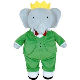 Peluche - JEMINI - Peluche Elefante Babar +/- 40 cm - Peluche suave - ¡Ideal para crear historias y decorar la habitación!