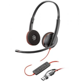 Poly Blackwire 3220 USB C, A2DP, Auriculares con Micrófono, 20Hz - 20kHz Precio: 33.4999995. SKU: B14XARZQ7S