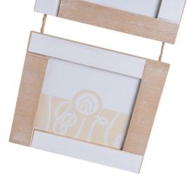 Marco de Fotos Blanco Natural Madera MDF