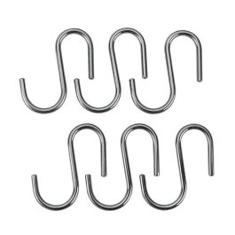 Metaltex Set 6 ganchos "S" Leonardo cromados 6,5cm para barra de colgar ref.77276 Precio: 8.49999953. SKU: S7911571