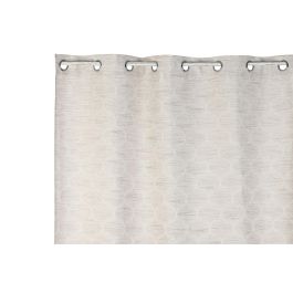 Cortina Tradicional DKD Home Decor Beige 260 x 260 x 140 cm